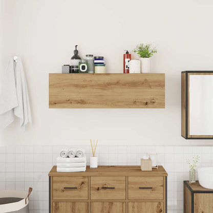 Baderomsskap Artisan Eik 100x25x30 cm