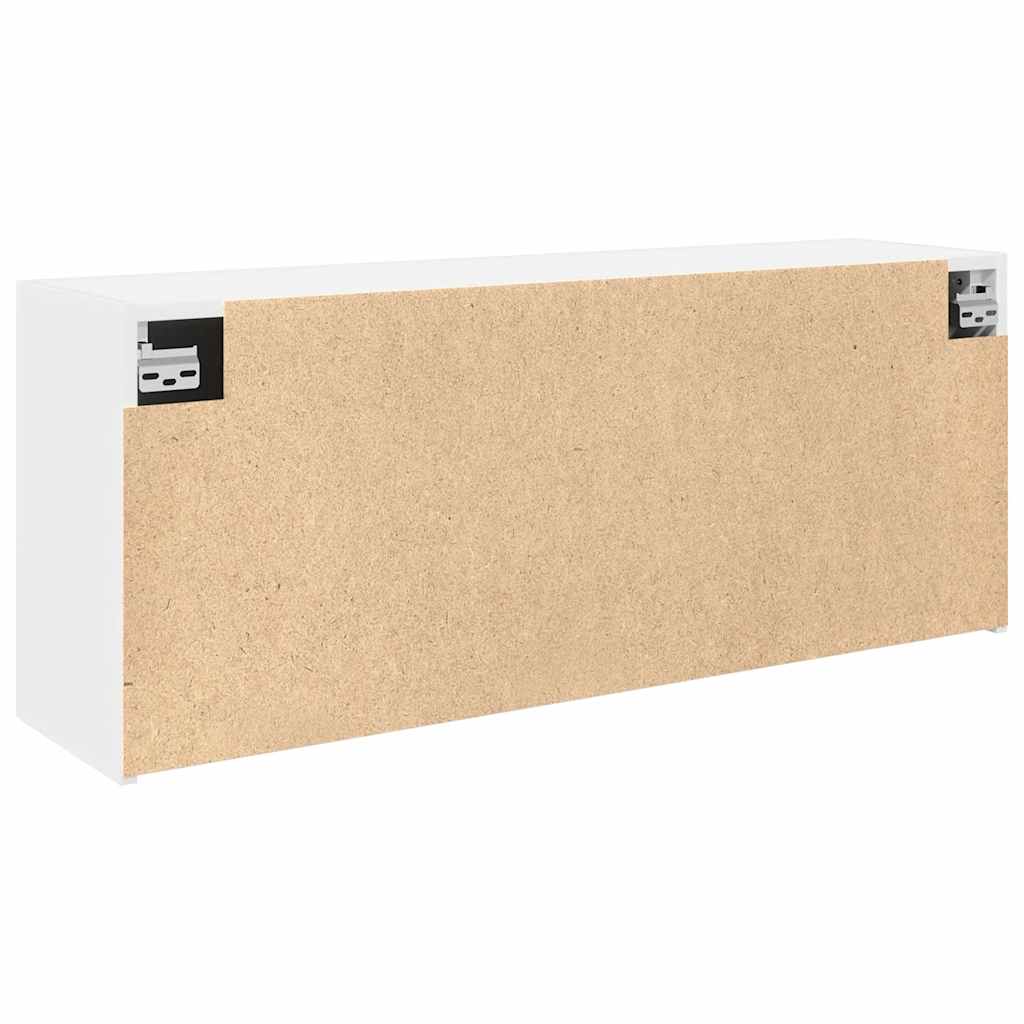 Baderomsskap Hvit 100x25x40 cm