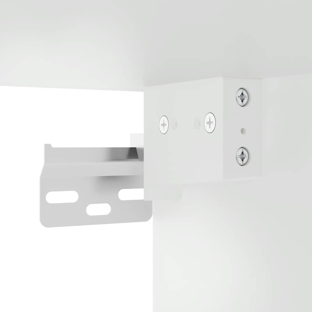 Baderomsskap Hvit 100x25x40 cm
