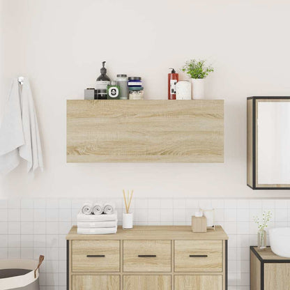 Baderomsskap Sonoma Eik 100x25x40 cm