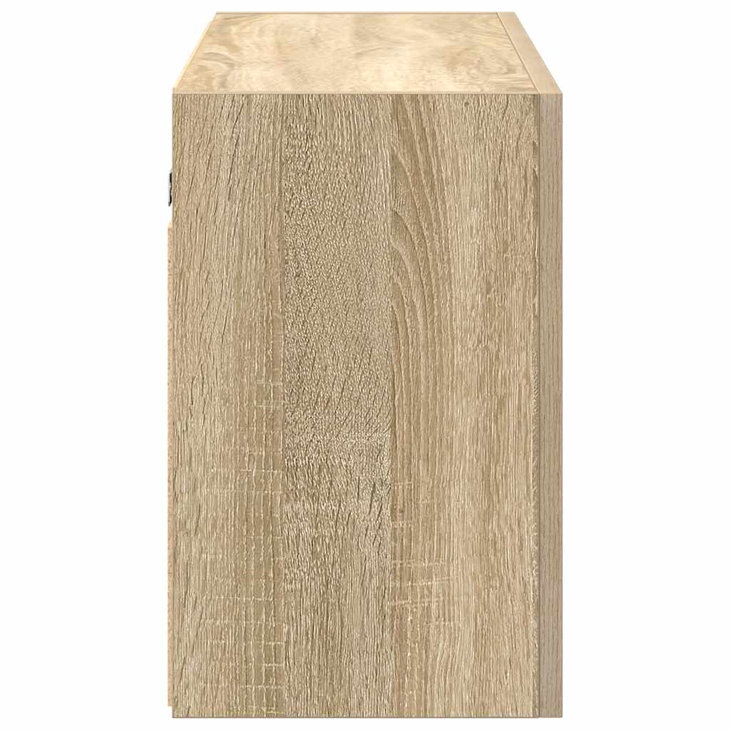 Baderomsskap Sonoma Eik 100x25x40 cm