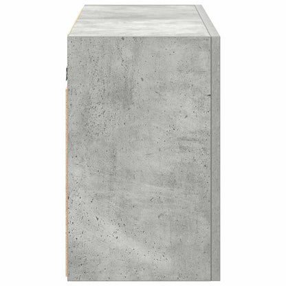 Baderomsskap Betonggrå 100x25x40 cm