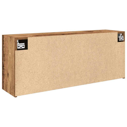 Baderomsskap Gammelt Tre 100x25x40 cm