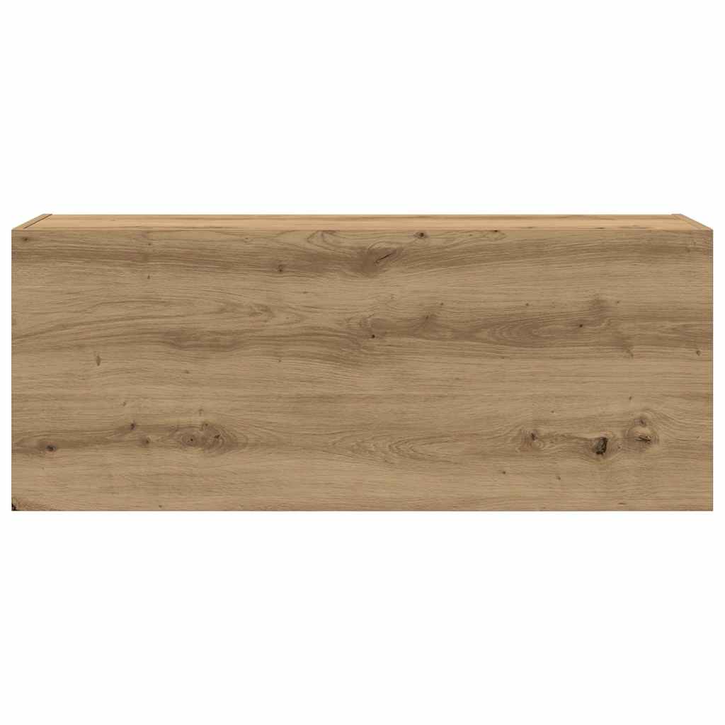 Baderomsskap Artisan Eik 100x25x40 cm