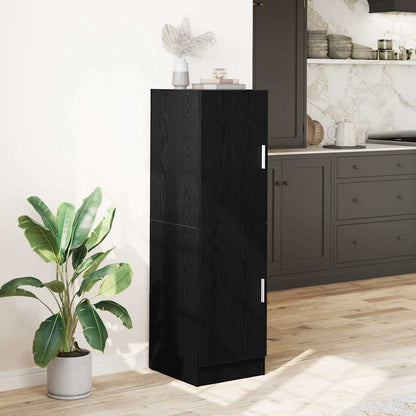 Skap Svart 38x41,5x131,5 cm