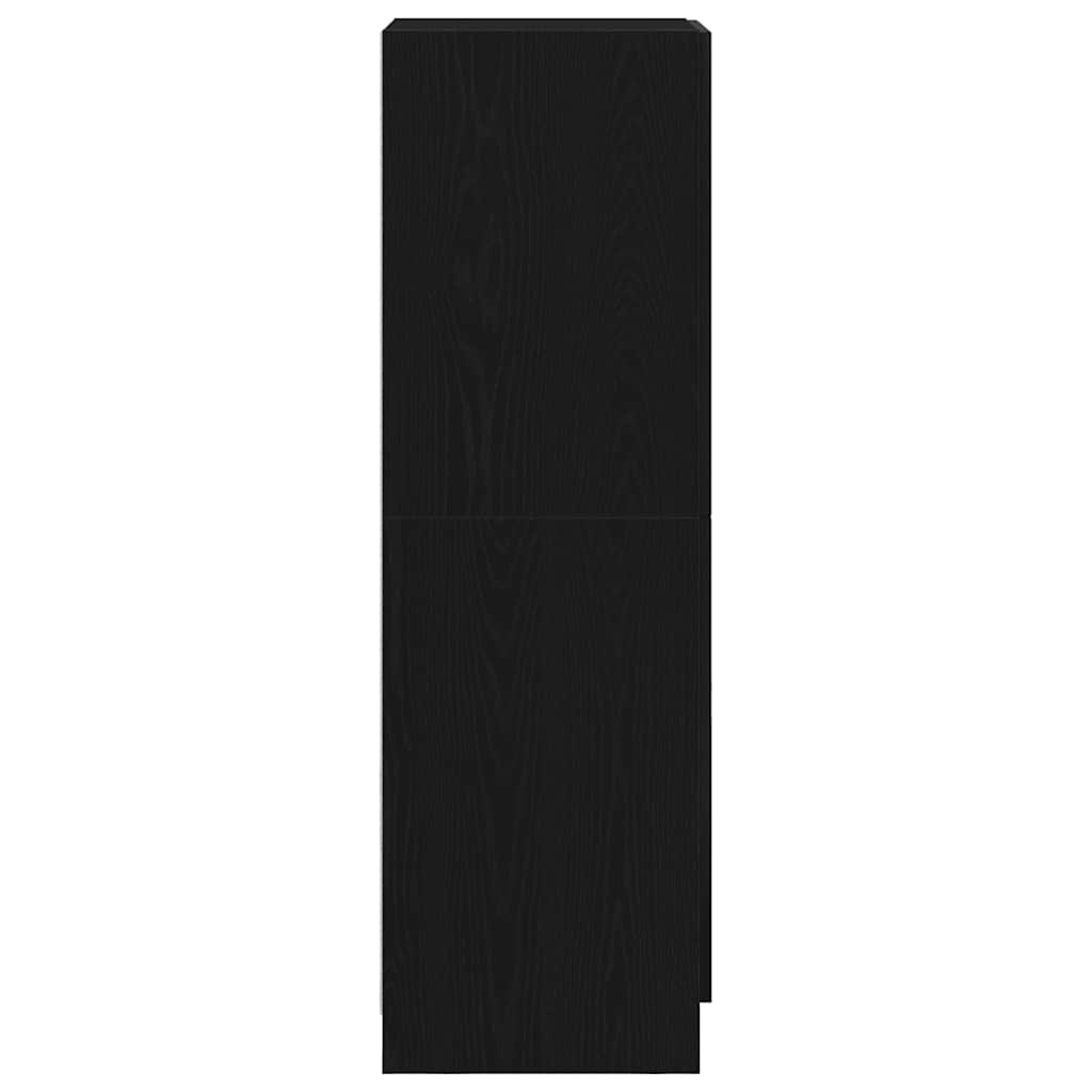 Skap Svart 38x41,5x131,5 cm