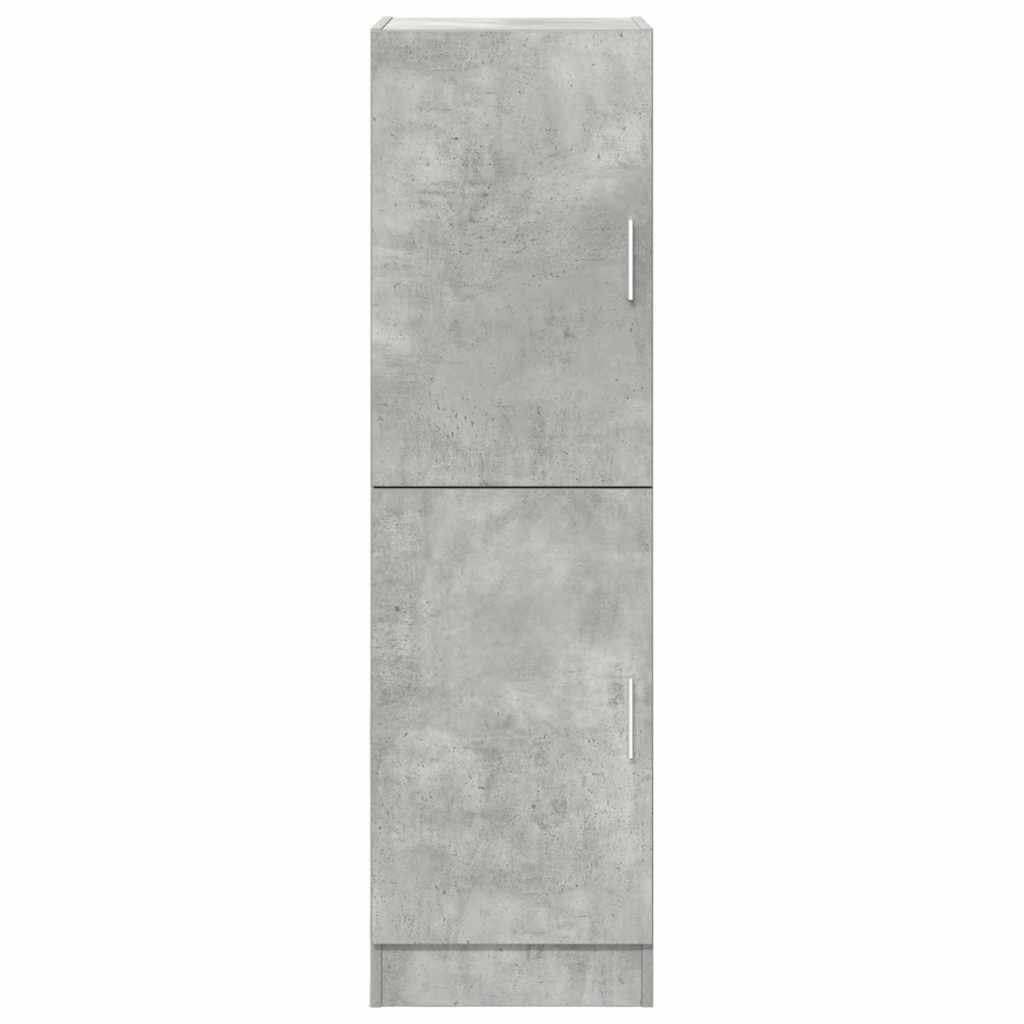 Skap Betonggrå 38x41,5x131,5 cm