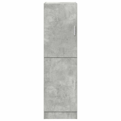 Skap Betonggrå 38x41,5x131,5 cm