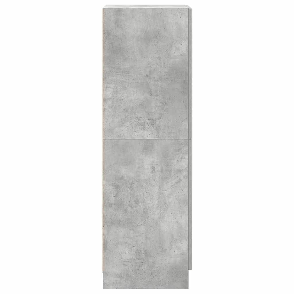 Skap Betonggrå 38x41,5x131,5 cm