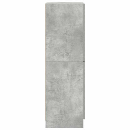 Skap Betonggrå 38x41,5x131,5 cm