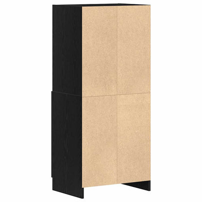 Skap Svart 57x41,5x131,5 cm