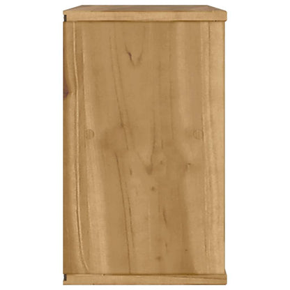 TV-Møbel Tre Tv-skap heltre furu med skuff ODDA 79x24x40 cm