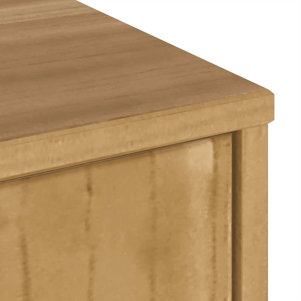 TV-Møbel Tre Tv-skap heltre furu med skuff ODDA 79x24x40 cm