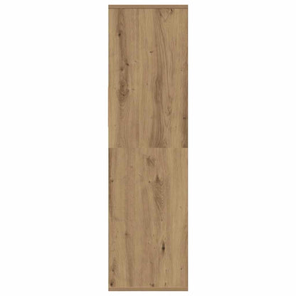 Bokhylle artisan eik 34x31x112 cm konstruert tre
