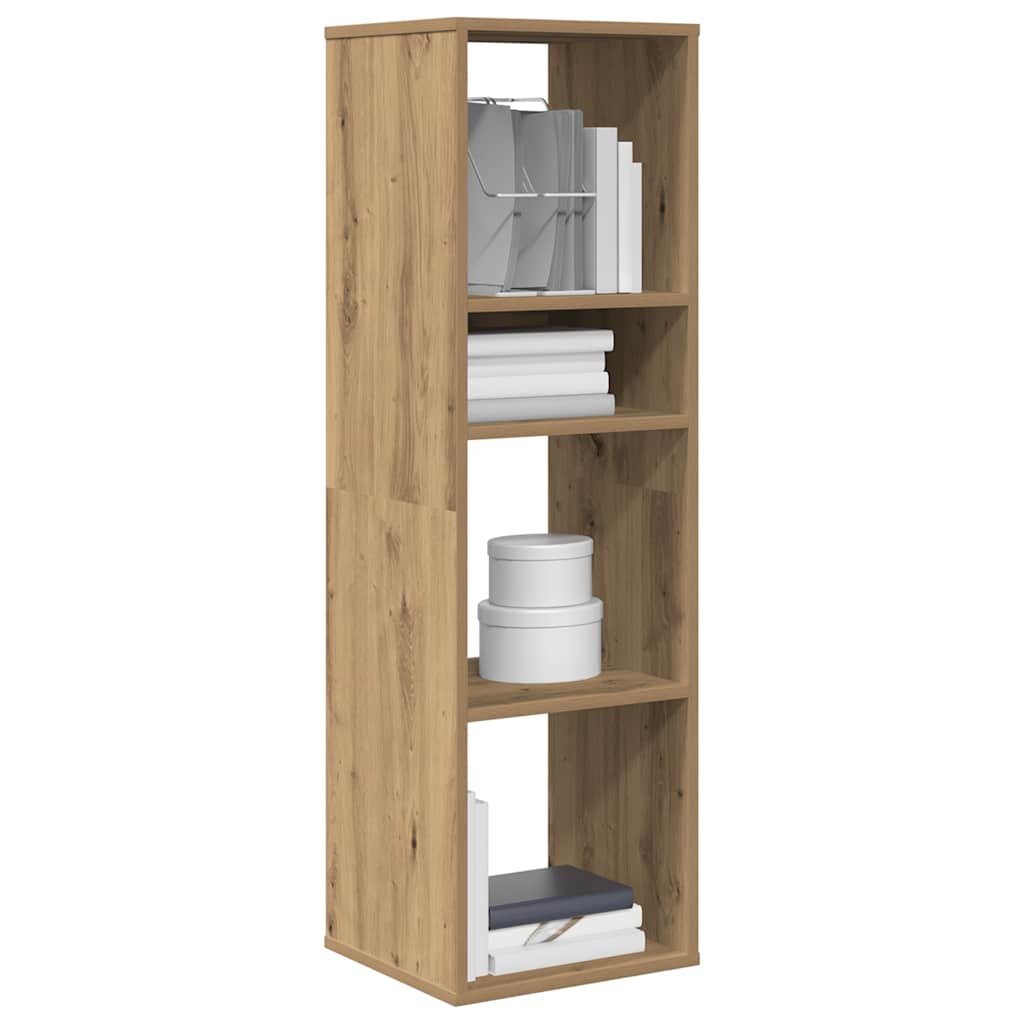 Bokhylle artisan eik 34x31x112 cm konstruert tre