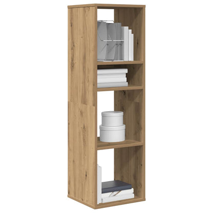Bokhylle artisan eik 34x31x112 cm konstruert tre