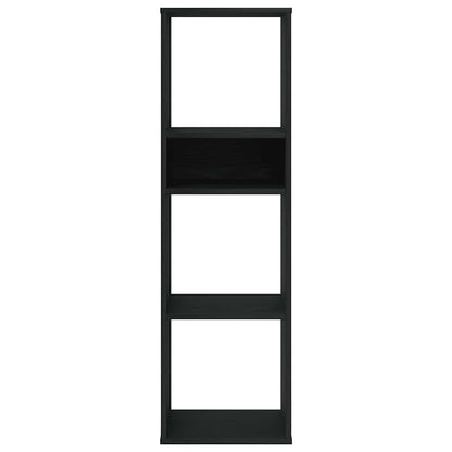 Bokhylle Svart 34x31x112 cm