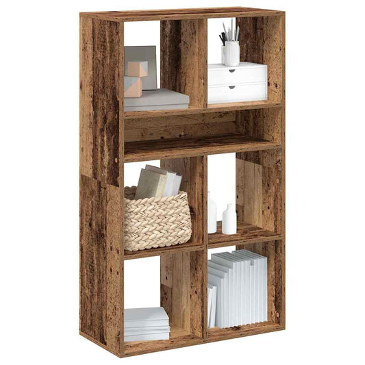 Bokhylle Gammelt Tre 66x31x112 cm
