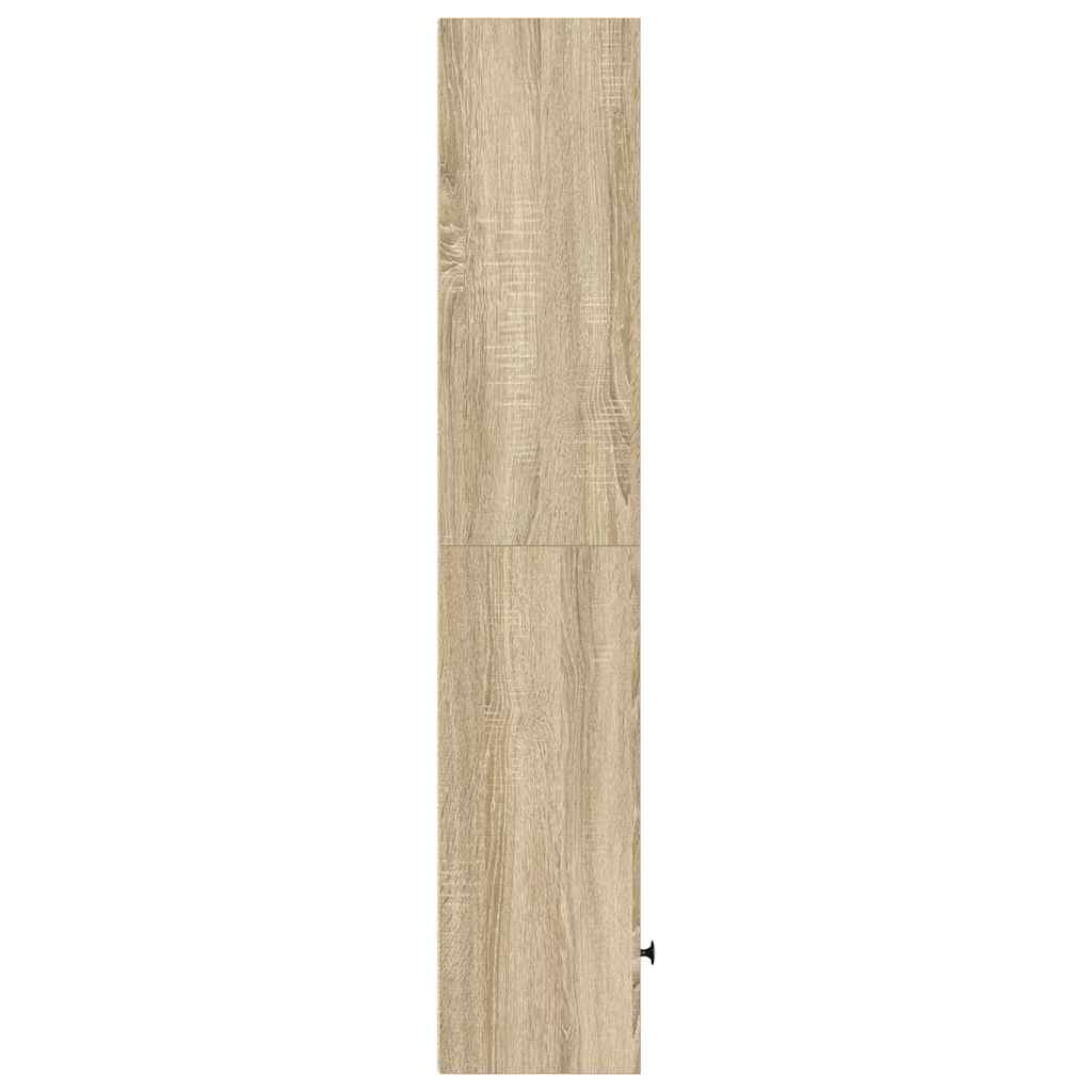 Bokhylle Sonoma Eik 31x24x127 cm