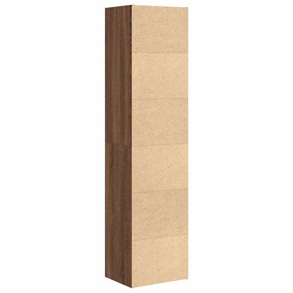 Bokhylle Brun Eik 31x24x127 cm
