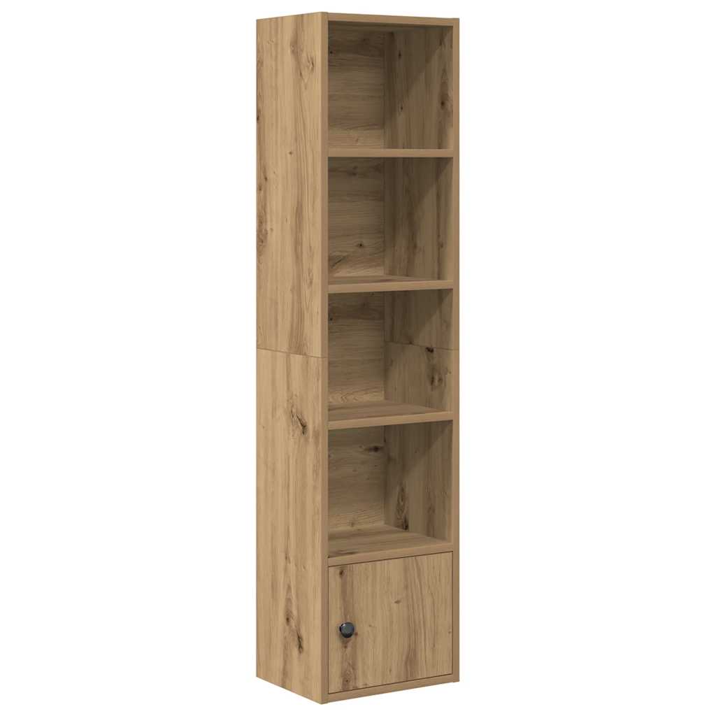 Bokhylle artisan eik 31x24x127 cm konstruert tre
