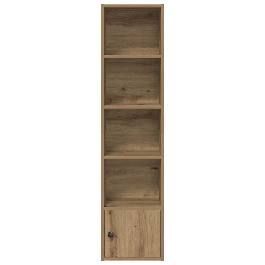 Bokhylle artisan eik 31x24x127 cm konstruert tre