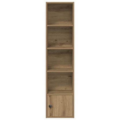 Bokhylle artisan eik 31x24x127 cm konstruert tre