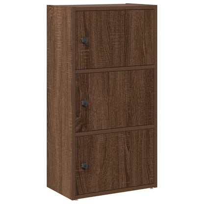 Bokhylle Brun Eik 40x24x77 cm