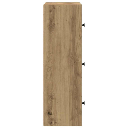 Bokhylle Artisan Eik 40x24x77 cm