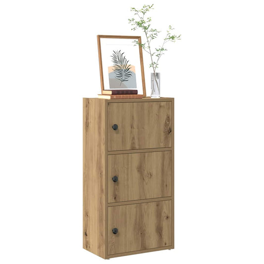 Bokhylle Artisan Eik 40x24x77 cm