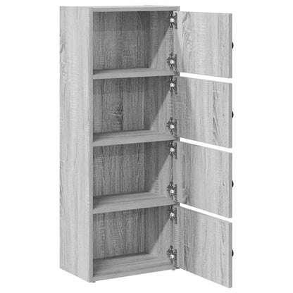 Bokhylle Sonoma Grå 40x24x102 cm
