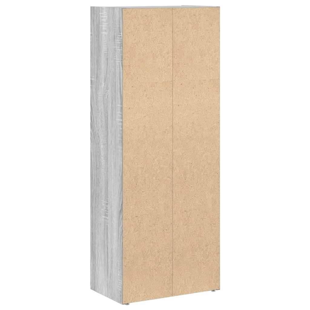 Bokhylle Sonoma Grå 40x24x102 cm