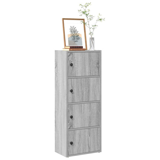 Bokhylle Sonoma Grå 40x24x102 cm