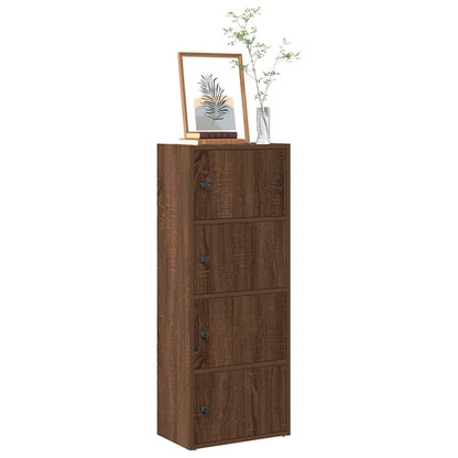 Bokhylle Brun Eik 40x24x102 cm