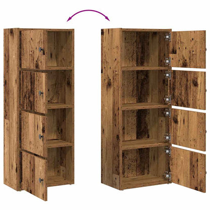 Bokhylle Gammelt Tre 40x24x102 cm