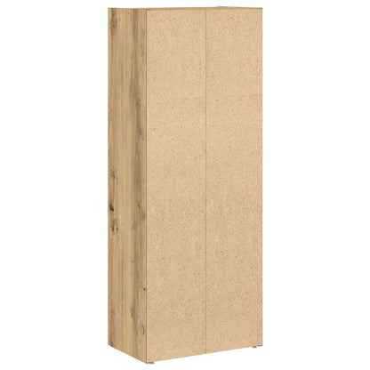 Bokhylle artisan eik 40x24x102 cm konstruert tre