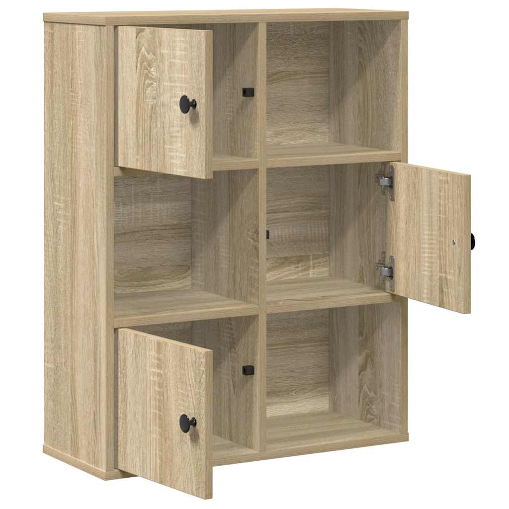 Bokhylle Sonoma Eik 60x24x76,5 cm