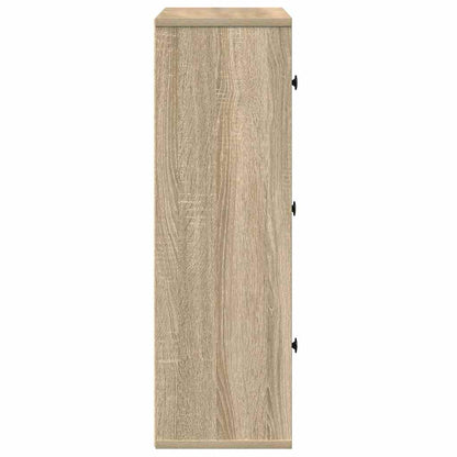 Bokhylle Sonoma Eik 60x24x76,5 cm