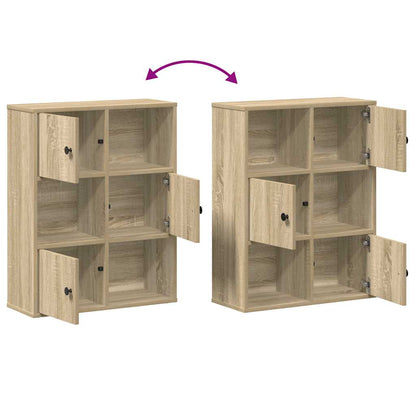 Bokhylle Sonoma Eik 60x24x76,5 cm