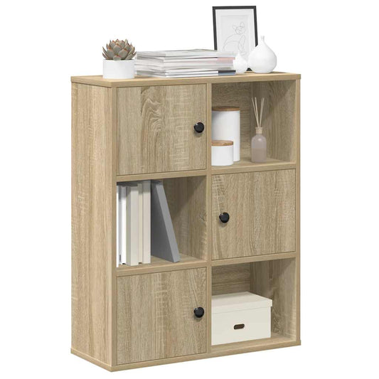 Bokhylle Sonoma Eik 60x24x76,5 cm