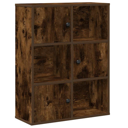 Bokhylle Røkt Eik 60x24x76,5 cm