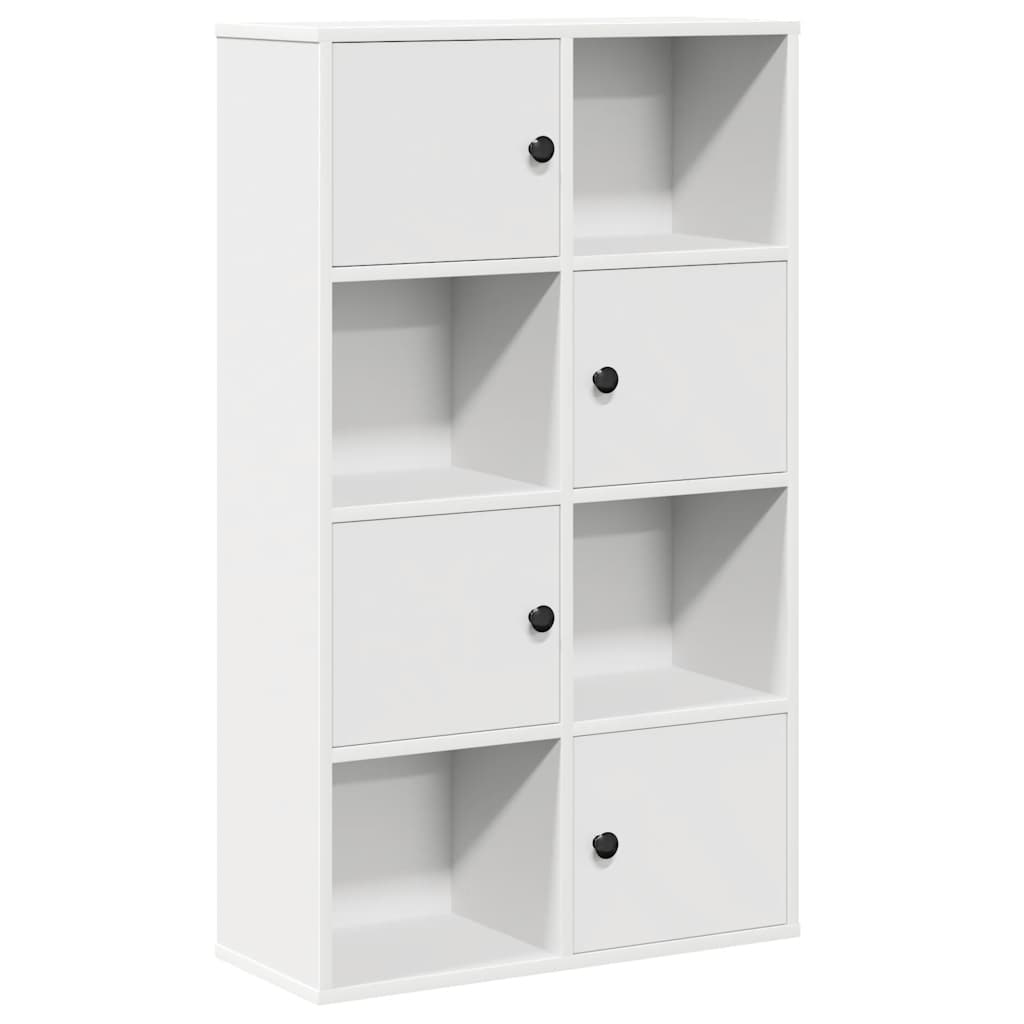 Bokhylle Hvit 60x24x101,5 cm