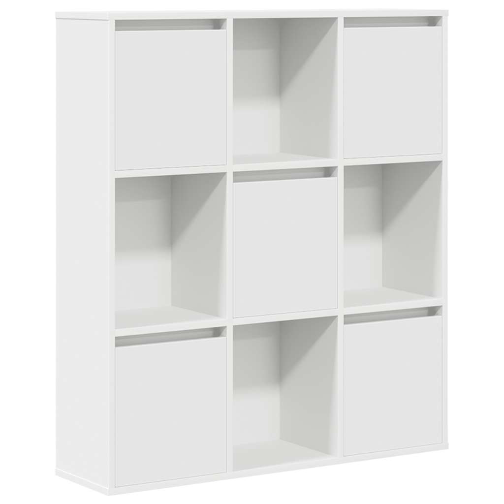 Bokhylle Hvit 89x24x101,5 cm