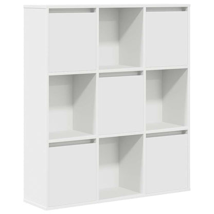 Bokhylle Hvit 89x24x101,5 cm