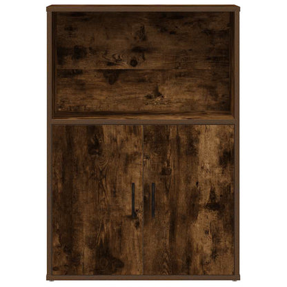 Bokhylle Røkt Eik 60x24x85 cm