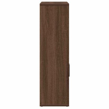 Bokhylle Brun Eik 60x24x85 cm
