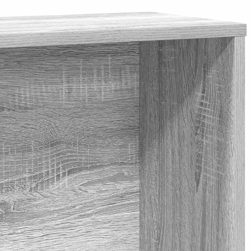 Bokhylle Sonoma Grå 60x24x120 cm