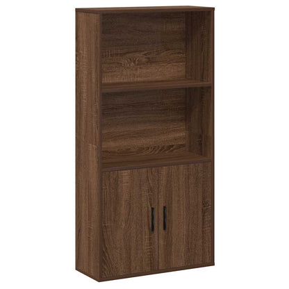 Bokhylle Brun Eik 60x24x120 cm