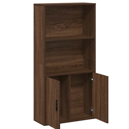 Bokhylle Brun Eik 60x24x120 cm