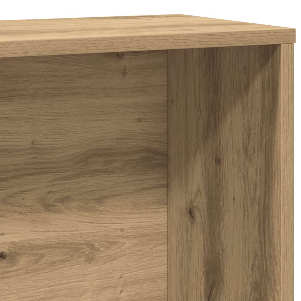 Bokhylle Artisan Eik 60x24x120 cm